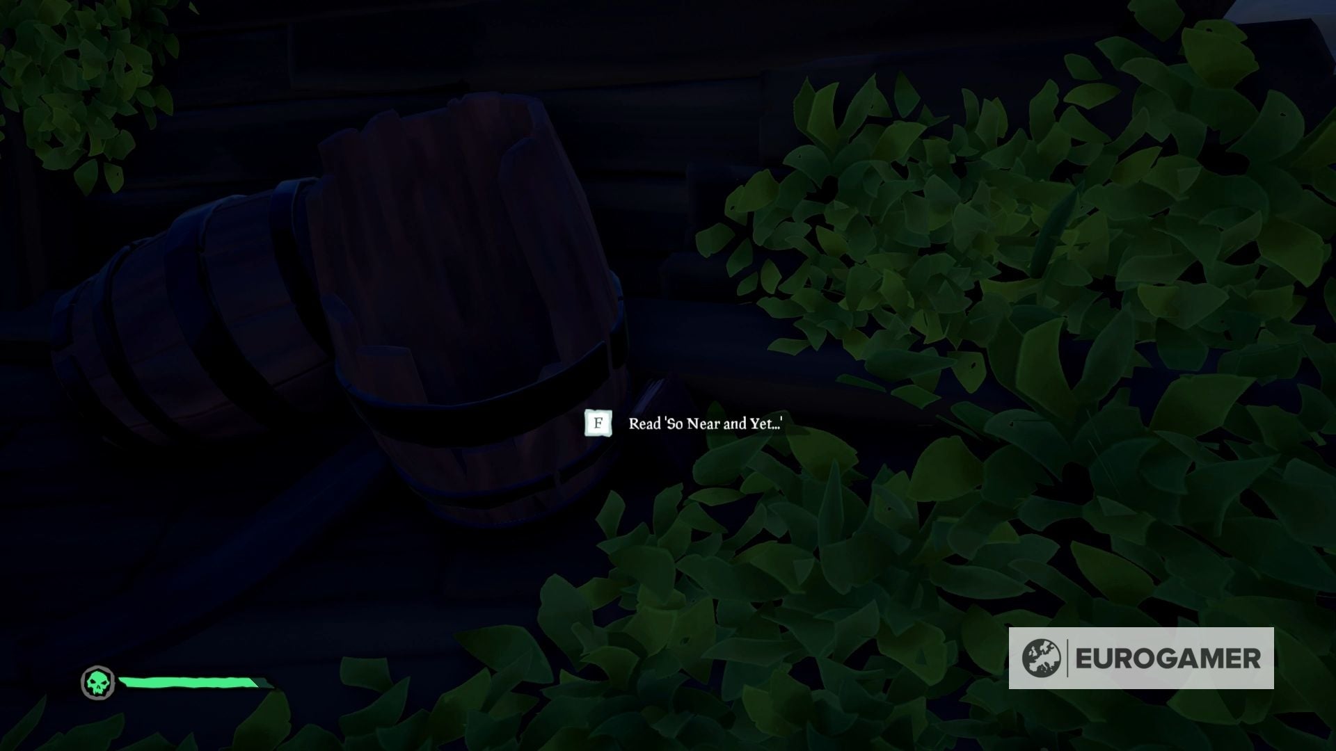 Sea of Thieves Maiden Voyage tutorial Key and journal locations, and